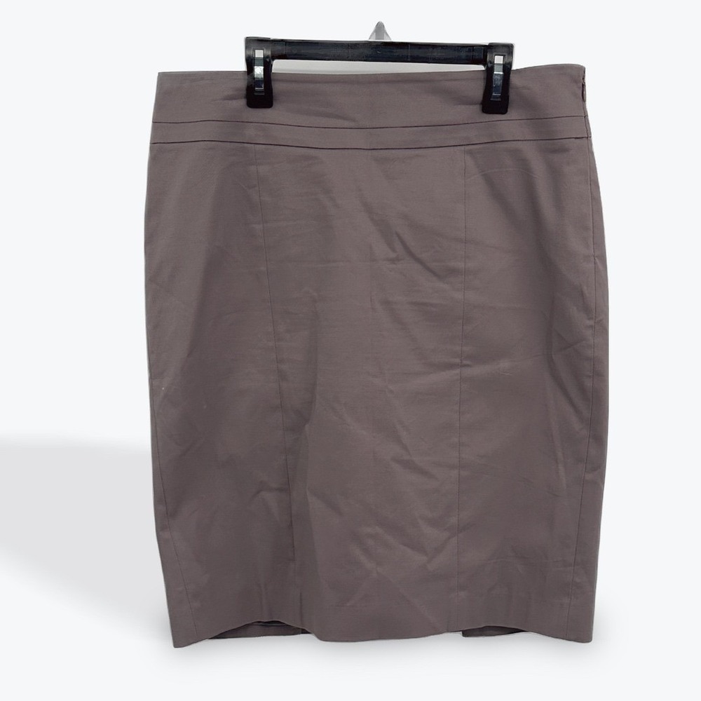 Ann Taylor LOFT Pencil Skirt Womens‎ 10 Career Business Casual Taupe